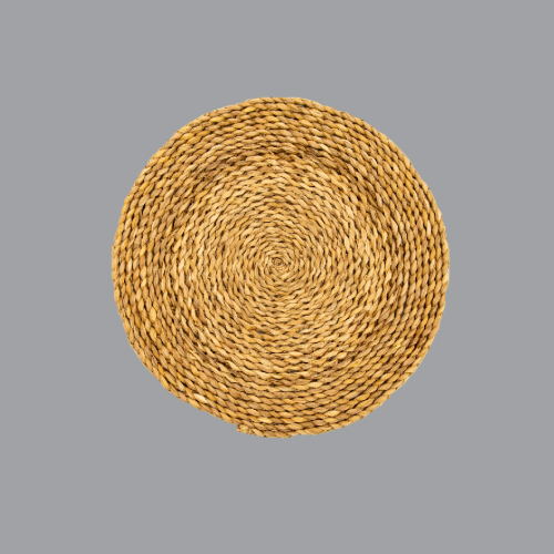 PLATO BASE MIMBRE ESPIRAL