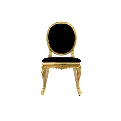 SILLA LUIS XV NEGRA